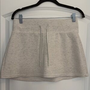 Light sand colored Ocean 🌊Drive mini skort with Drawstrings